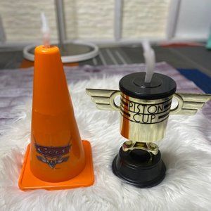 DISNEY PARKS Cars Sippy Cup Piston Trophy & Cone
